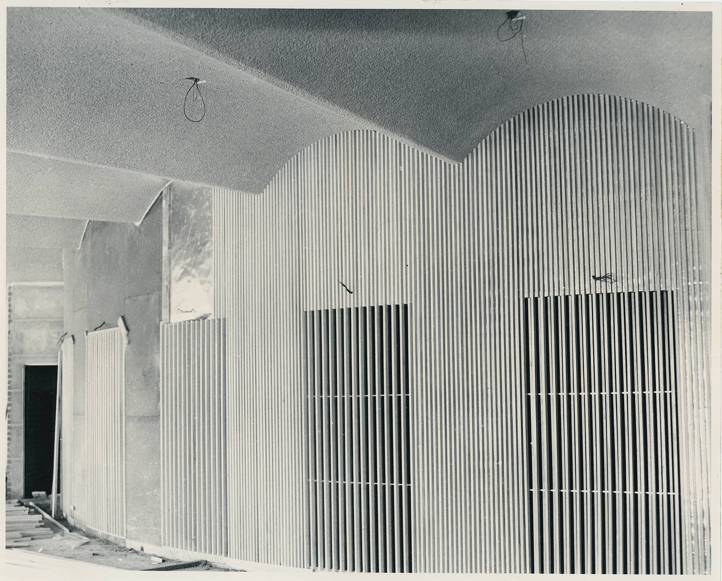 The Shine Dome construction